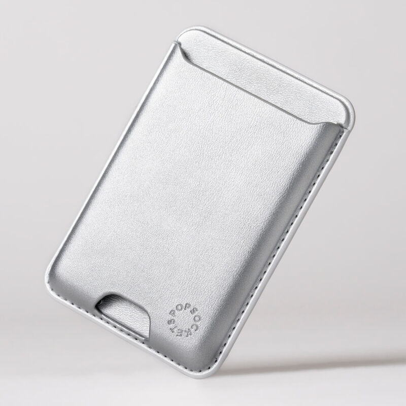 Silver — Softgoods MagSafe PopWallet+ image number 6