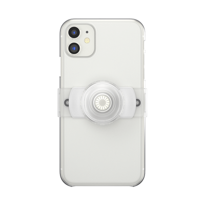 Secondary image for hover Clear on White with Square Edges — Slide Stretch PopGrip