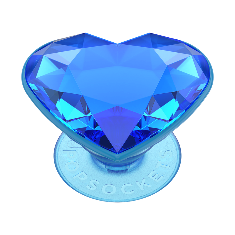 Dichroic Crystal Heart — Adhesive PopGrip image number 1