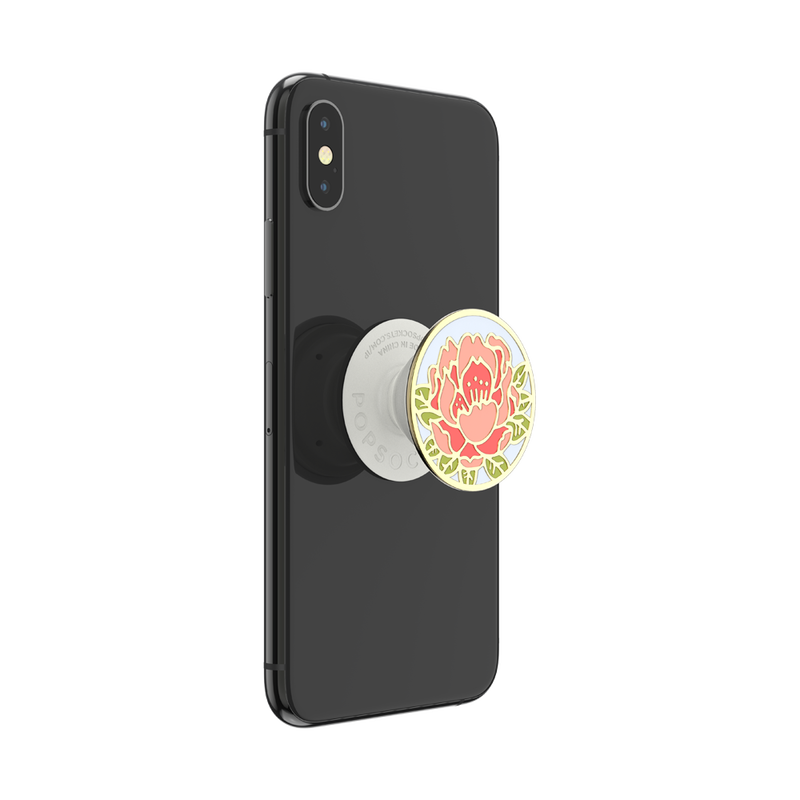 Enamel Blooming Peony Pink — Adhesive PopGrip image number 4