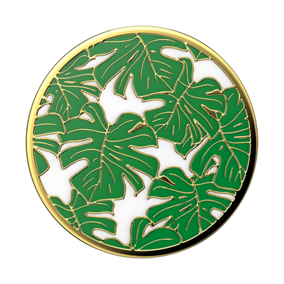 Secondary image for hover Enamel Monstera — Adhesive PopGrip