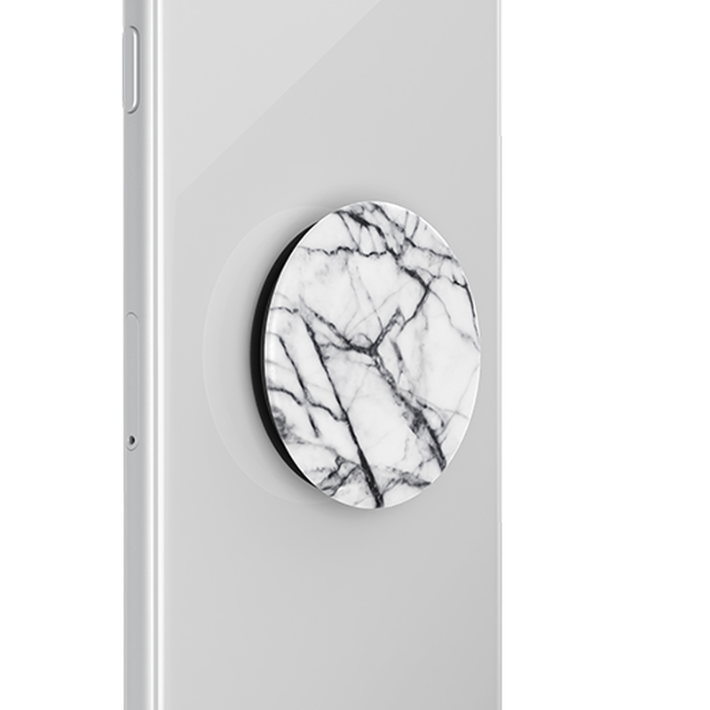 Dove White Marble — Adhesive PopGrip image number 5