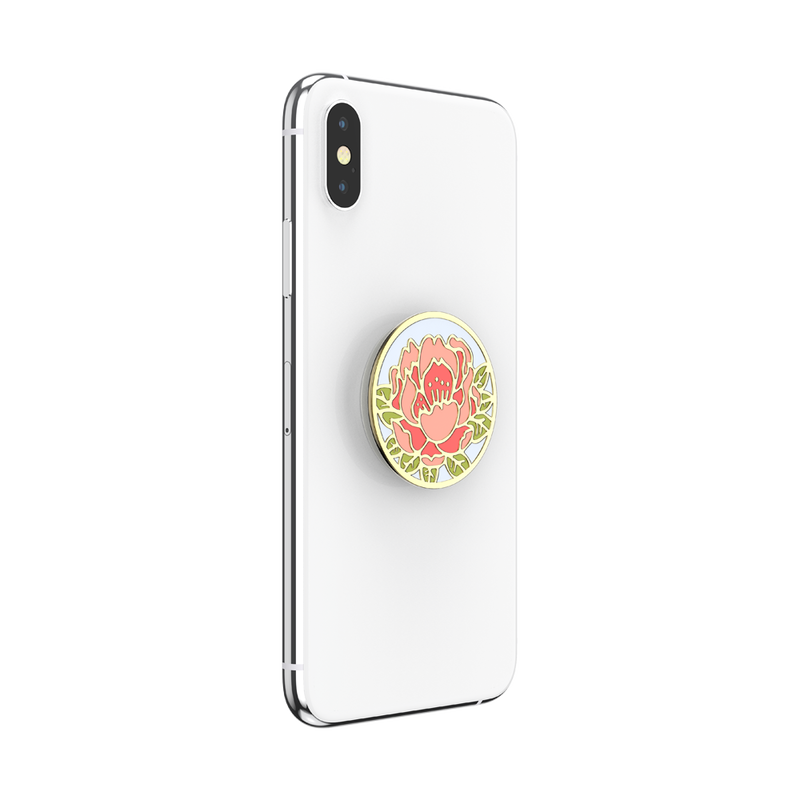 Enamel Blooming Peony Pink — Adhesive PopGrip image number 5