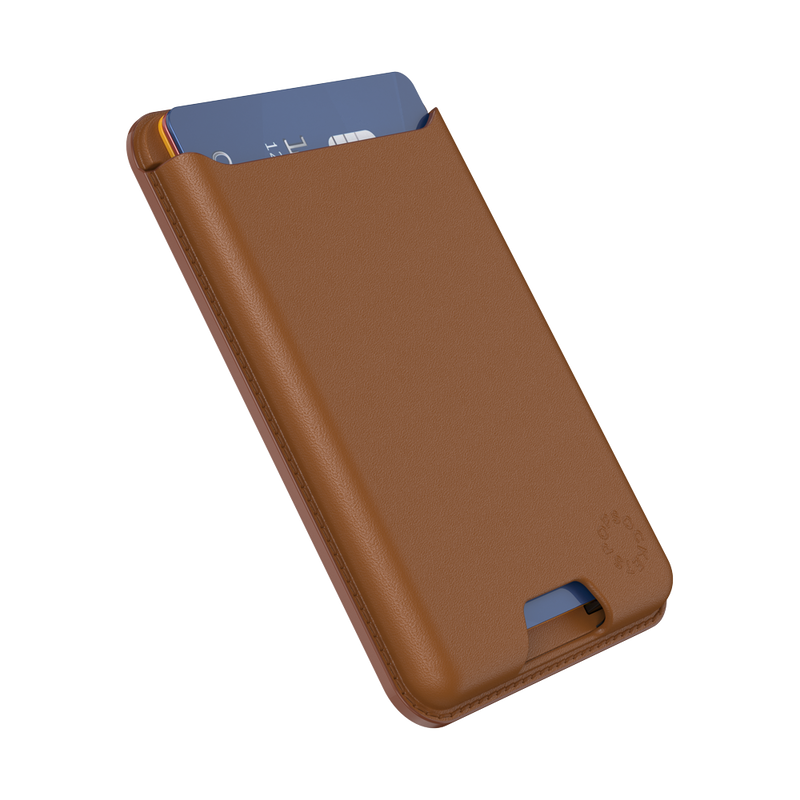 Cognac — Softgoods MagSafe PopWallet+ image number 2