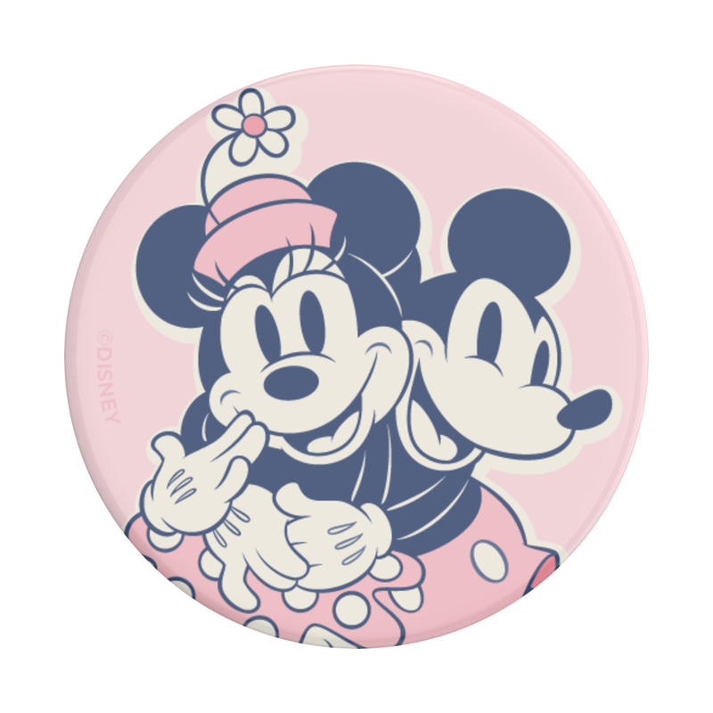 Mickey Mouse & Minnie Mouse Pink — Adhesive PopGrip image number 0