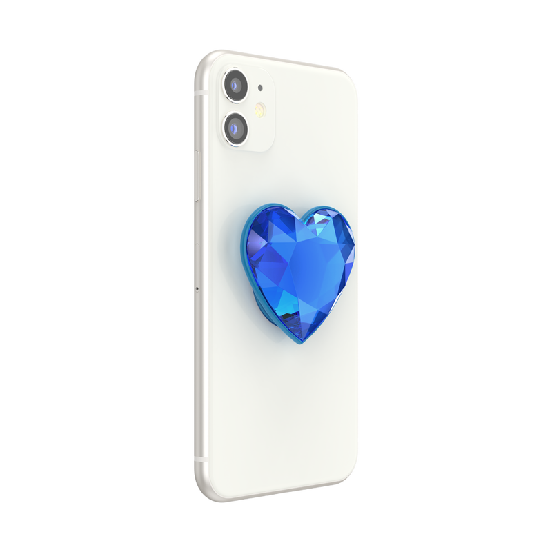 Dichroic Crystal Heart — Adhesive PopGrip image number 5