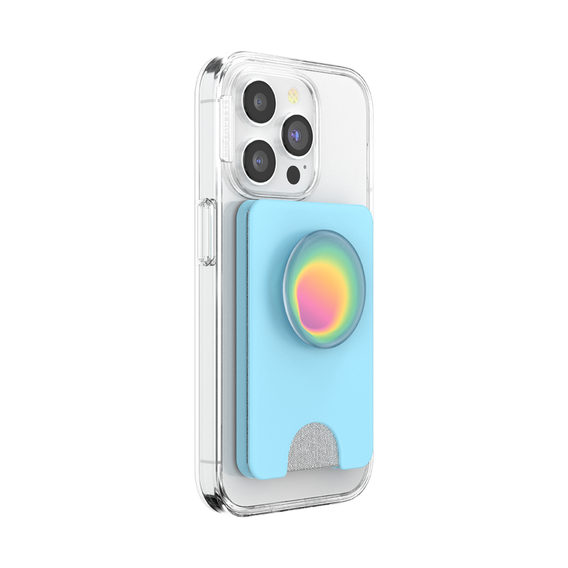 Butterfly Pea Blue Boca Aura — MagSafe PopWallet+ image number 6