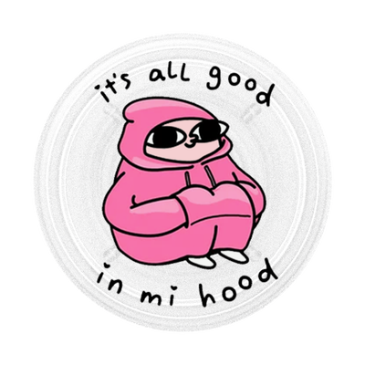 Secondary image for hover Bean in Hood — Adhesive PopGrip