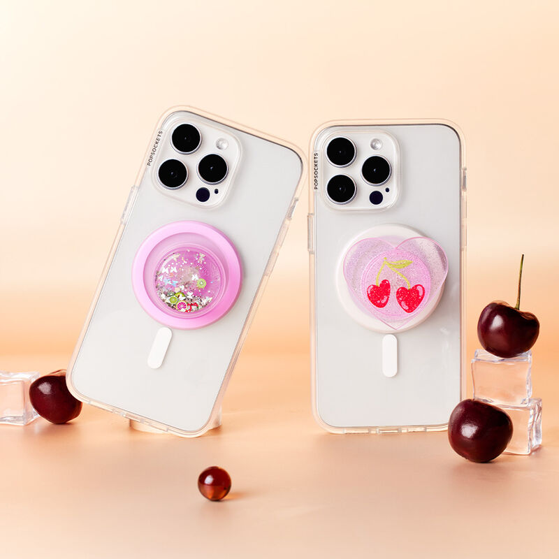 Glitter Sugar Plum Cherry — Adhesive PopGrip image number 2