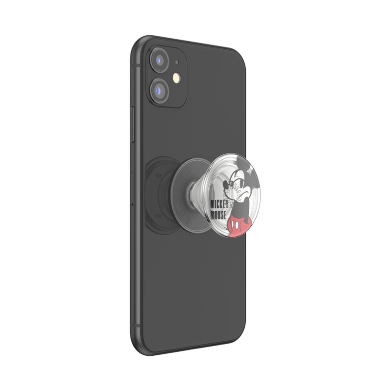 Translucent Mickey Mouse Smirk — Adhesive PopGrip image number 4