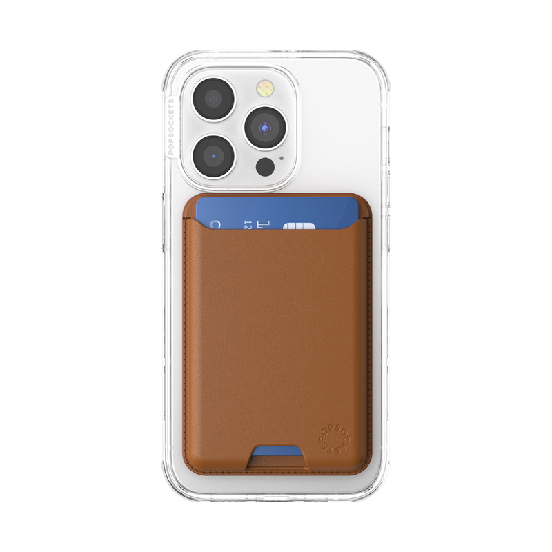 Cognac — Softgoods MagSafe PopWallet+ image number 4
