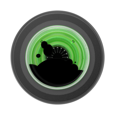 Secondary image for hover Tidepool Lava Lamp Absinthe Ink — PopGrip for MagSafe