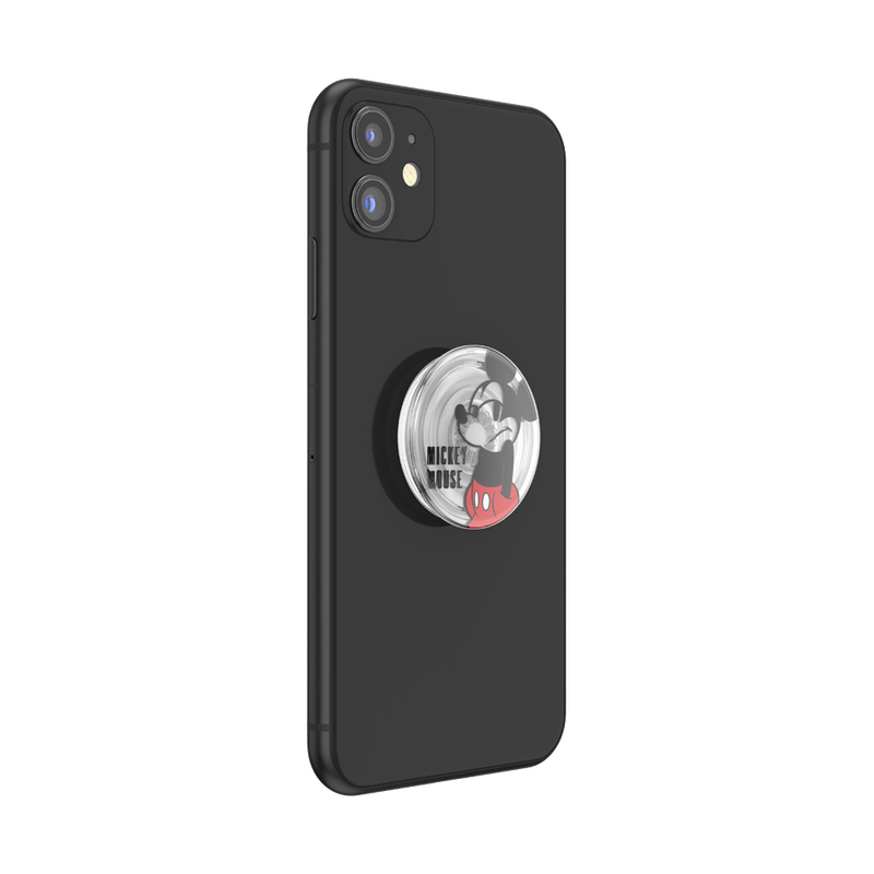Translucent Mickey Mouse Smirk — Adhesive PopGrip image number 3