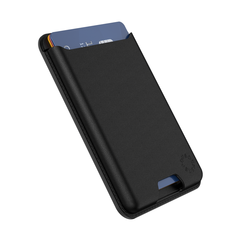 Black — Softgoods MagSafe PopWallet+ image number 2