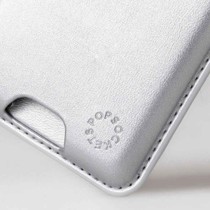 Silver — Softgoods MagSafe PopWallet+ image number 9