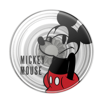 Secondary image for hover Translucent Mickey Mouse Smirk — Adhesive PopGrip