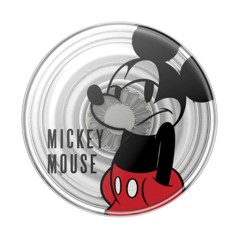 Translucent Mickey Mouse Smirk — Adhesive PopGrip image number 1