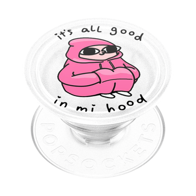Bean in Hood — Adhesive PopGrip