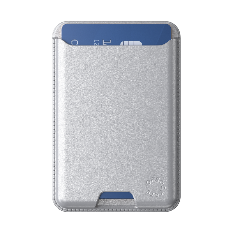 Silver — Softgoods MagSafe PopWallet+ image number 1