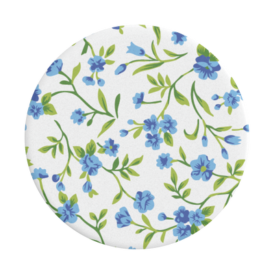 Blue Ditsy — Adhesive PopGrip