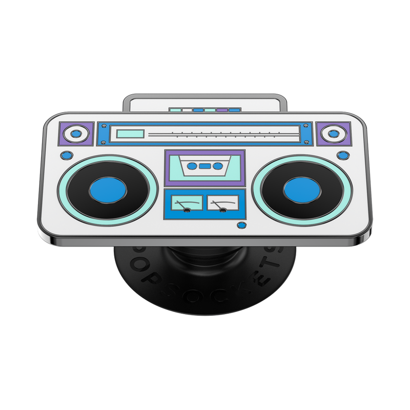 Enamel BoomBox — Adhesive PopGrip image number 0