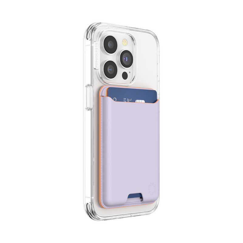 Pale Lavender — Softgoods MagSafe PopWallet+ image number 5