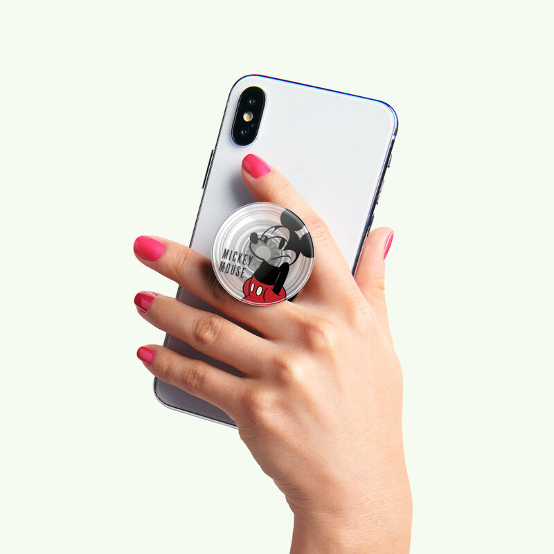 Translucent Mickey Mouse Smirk — Adhesive PopGrip image number 8