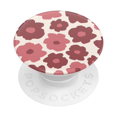 Mauve Floral — Adhesive PopGrip