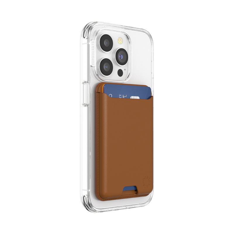 Cognac — Softgoods MagSafe PopWallet+ image number 5