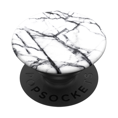 Dove White Marble — Adhesive PopGrip