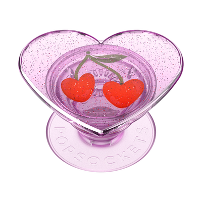 Glitter Sugar Plum Cherry — Adhesive PopGrip