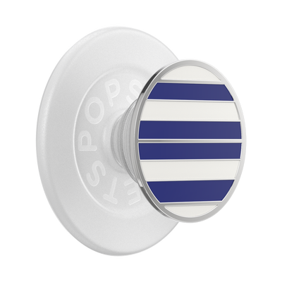 Enamel Nautical Stripe — MagSafe PopGrip