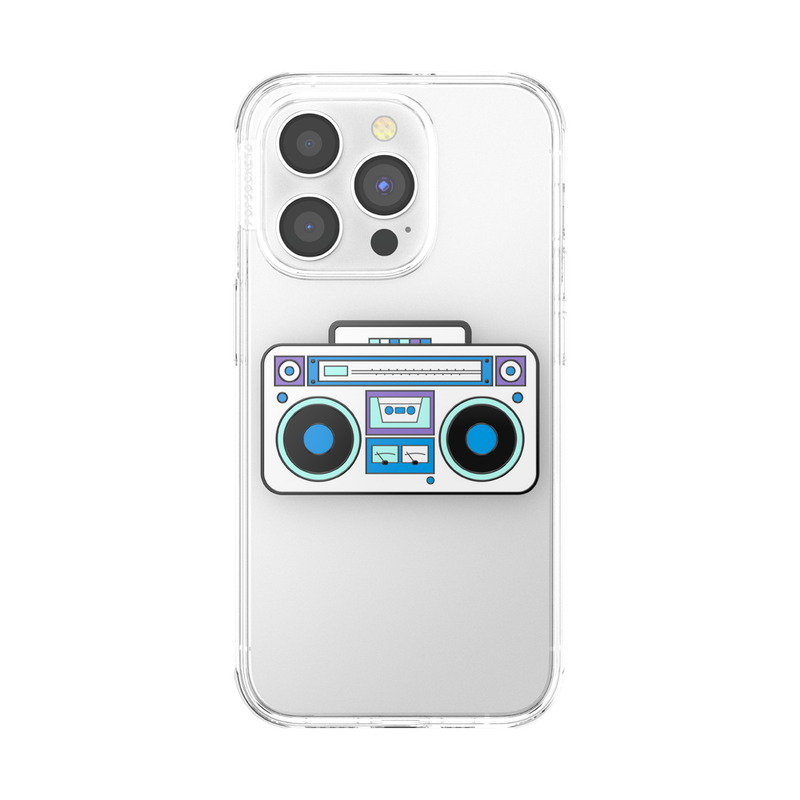 Enamel BoomBox — Adhesive PopGrip image number 2