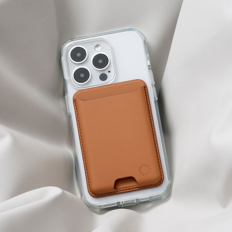 Cognac — Softgoods MagSafe PopWallet+ image number 3