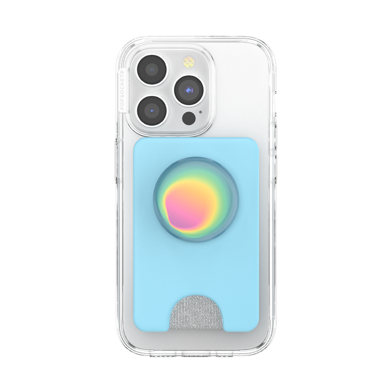 Butterfly Pea Blue Boca Aura — MagSafe PopWallet+ image number 4