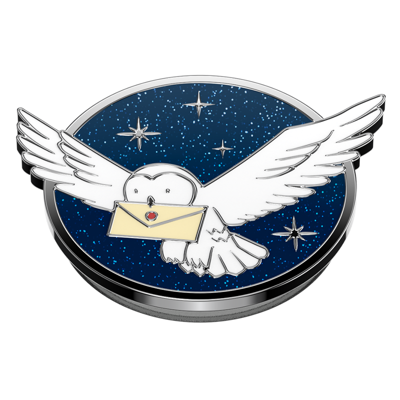 Enamel Hedwig — Adhesive PopGrip image number 2