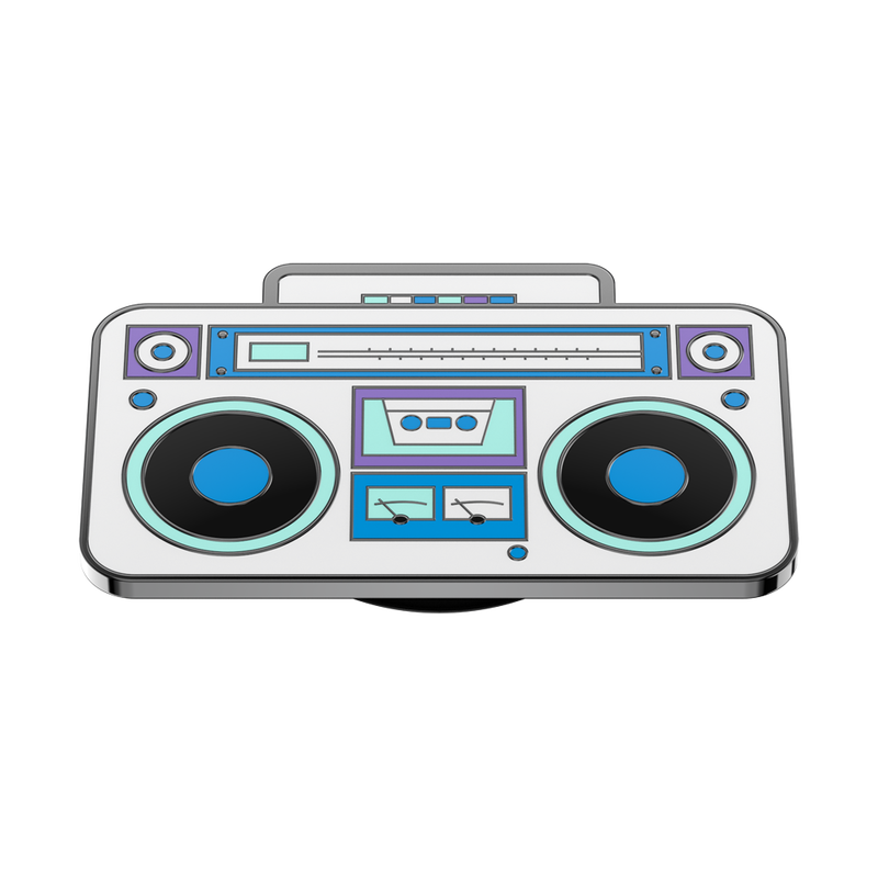 Enamel BoomBox — Adhesive PopGrip image number 3