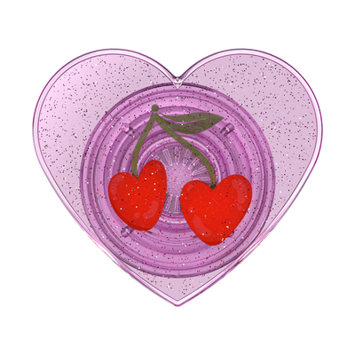 Secondary image for hover Glitter Sugar Plum Cherry — Adhesive PopGrip