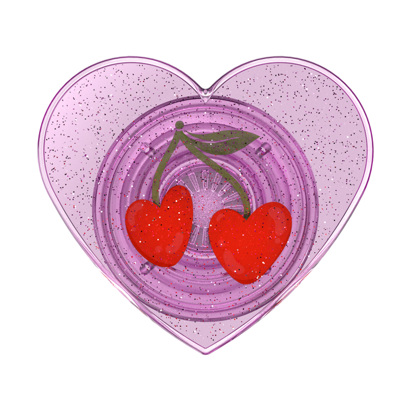 Glitter Sugar Plum Cherry — Adhesive PopGrip image number 1