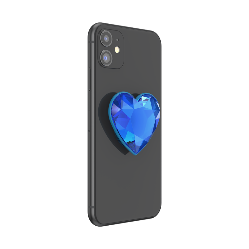 Dichroic Crystal Heart — Adhesive PopGrip image number 4