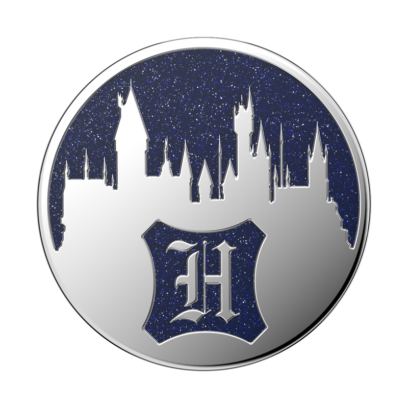 Enamel Glitter Hogwarts — Adhesive PopGrip image number 1