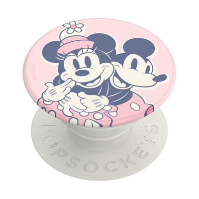 Secondary image for hover Mickey Mouse & Minnie Mouse Pink — Adhesive PopGrip