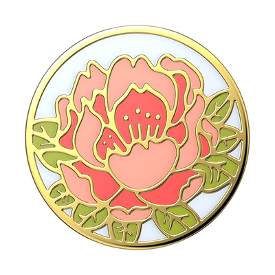 Enamel Blooming Peony Pink — Adhesive PopGrip