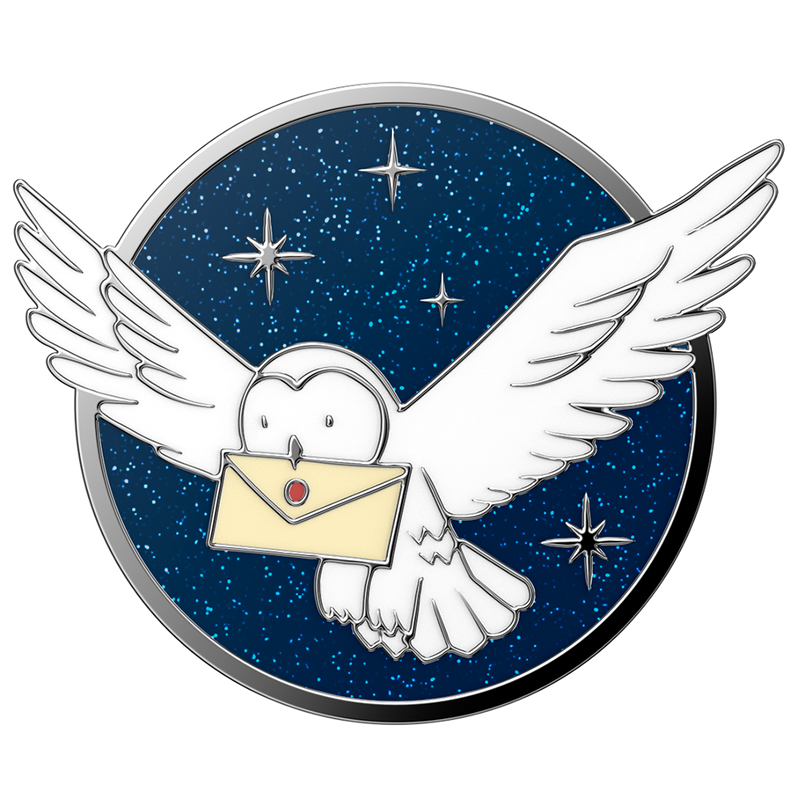 Enamel Hedwig — Adhesive PopGrip image number 1