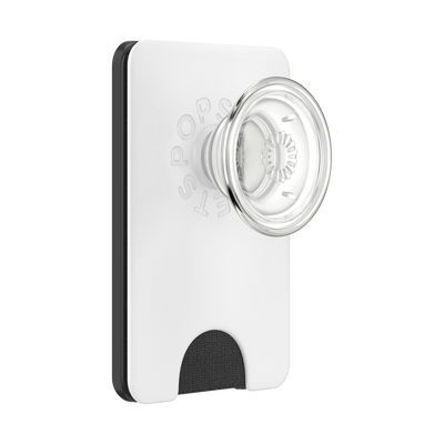 White Clear — MagSafe PopWallet+