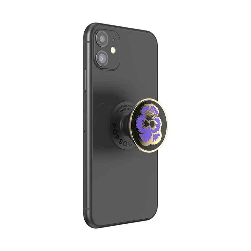 Enamel Flowering Iris — Adhesive PopGrip image number 4