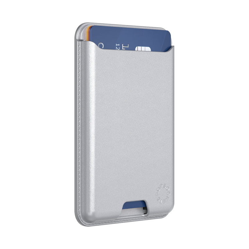 Silver — Softgoods MagSafe PopWallet+ image number 0